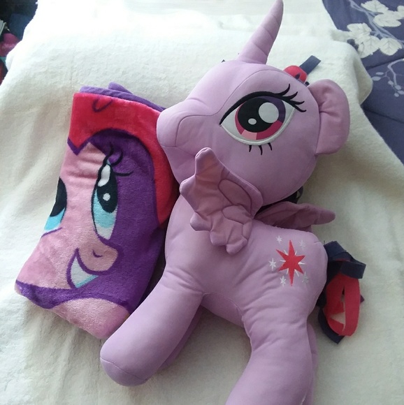 my little pony plush blanket